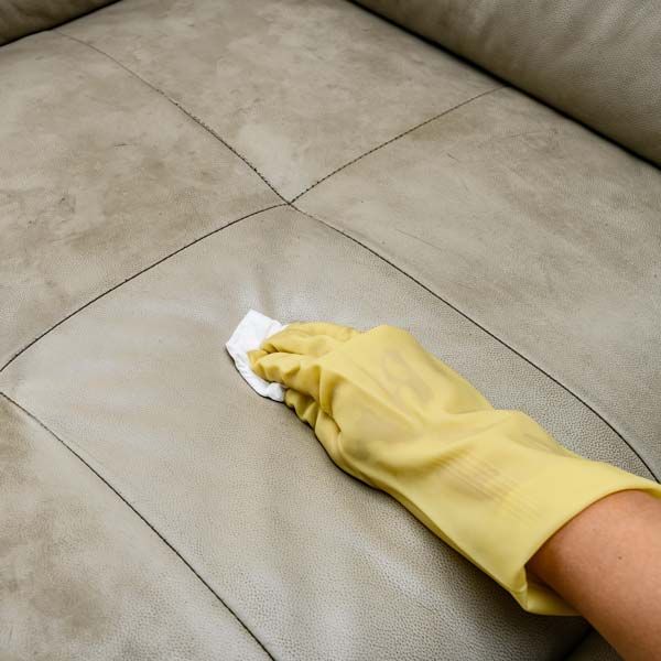 Leather Couch Cleaning Results