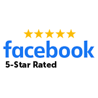 5-Star Rated on Facebook